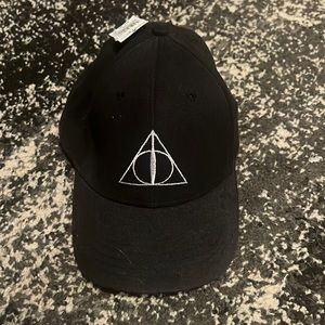 Harry Potter Deathly Hallows Black Cap